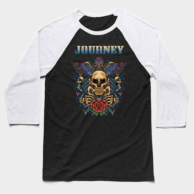 JOURNEY BAND Baseball T-Shirt by citrus_sizzle